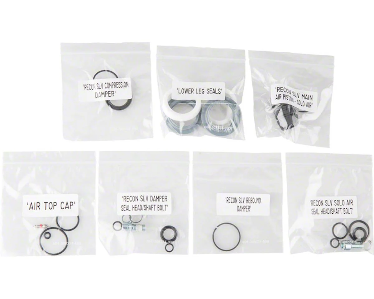 RockShox Fork Full Service Kit (Solo Air) (2013-2015 Recon Silver)